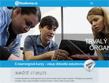 Tablet Screenshot of estudovna.cz